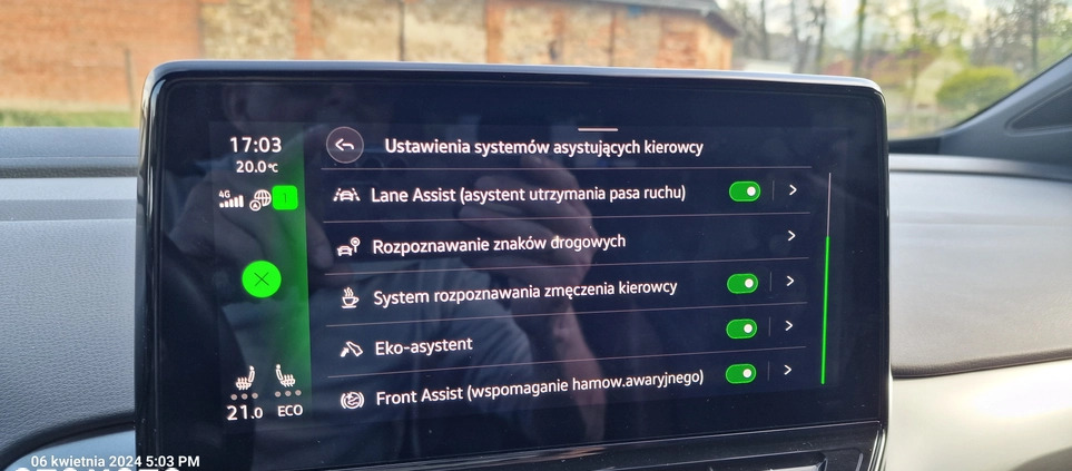 Volkswagen ID.4 cena 139900 przebieg: 38200, rok produkcji 2021 z Łask małe 436